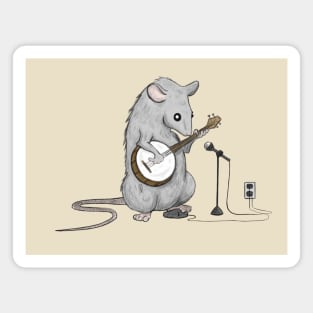 Banjo Mouse Magnet